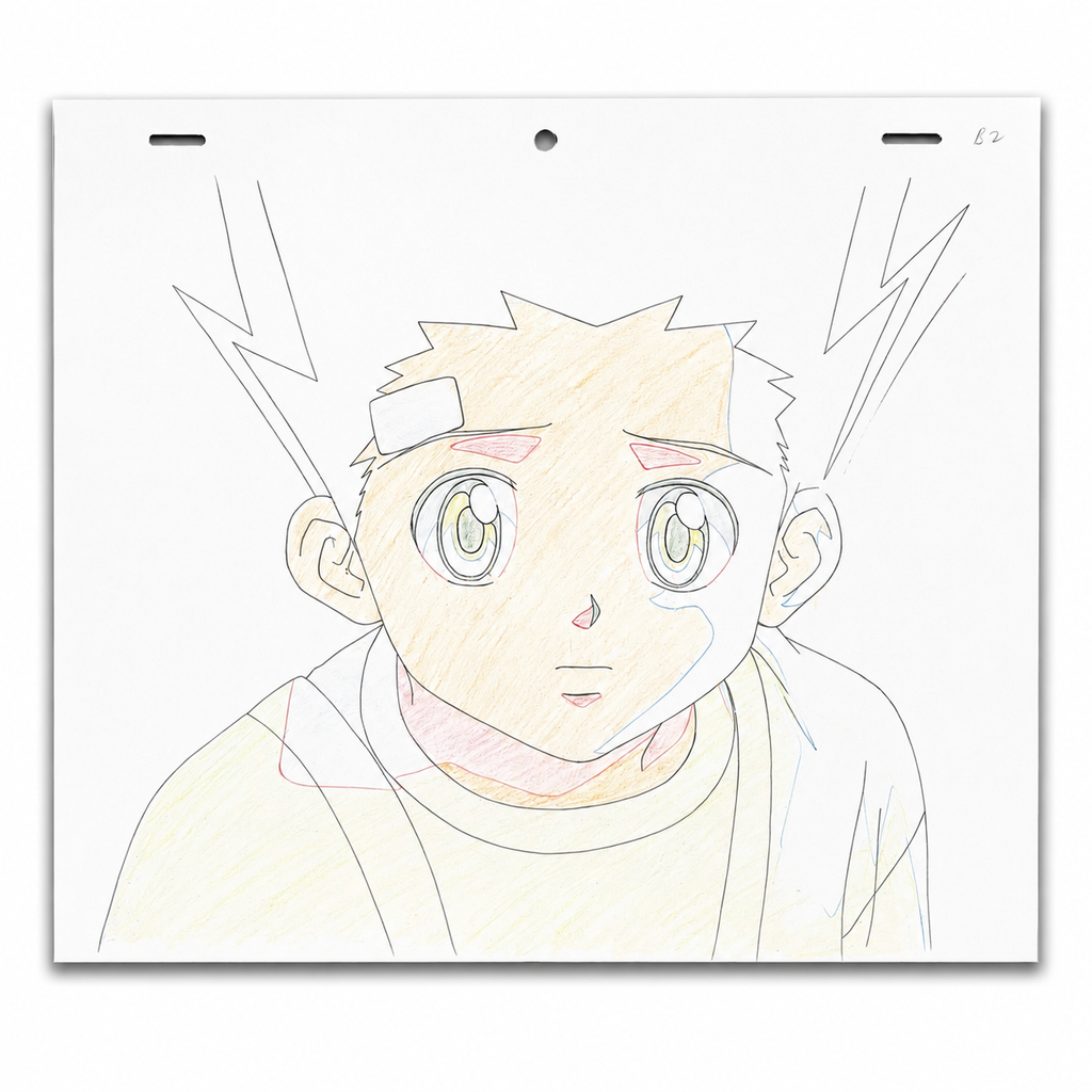 Original Anime Szene aus Japan 🇯🇵 | Gon aus Hunter x Hunter | Detailierte Nahaufnahme ultra ultra selten 🔥