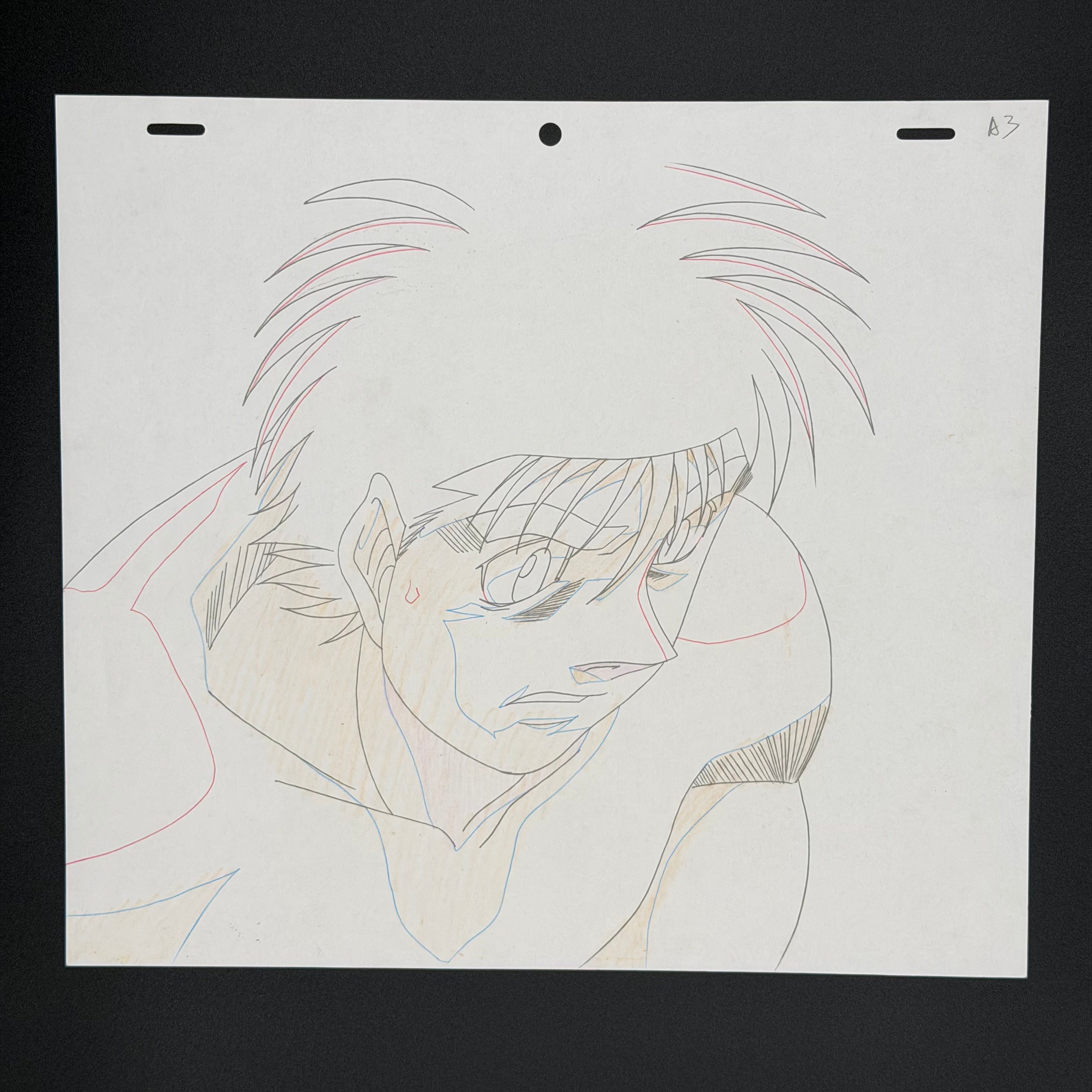 Original Anime Szene Hajime no Ippo aus Japan 🥊| Ippo in Kampf🔥 | Einzelstück⚠️