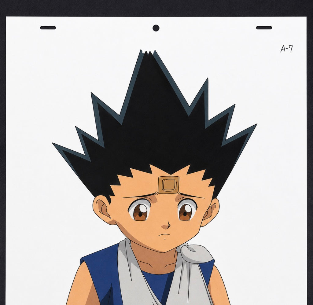 Originale Szene aus dem HUNTER x HUNTER Anime ❎| Gon verletzt und traurig 🎣 | ULTRA SELTEN 🚨| Aus dem Japanischen Anime Studio 🇯🇵
