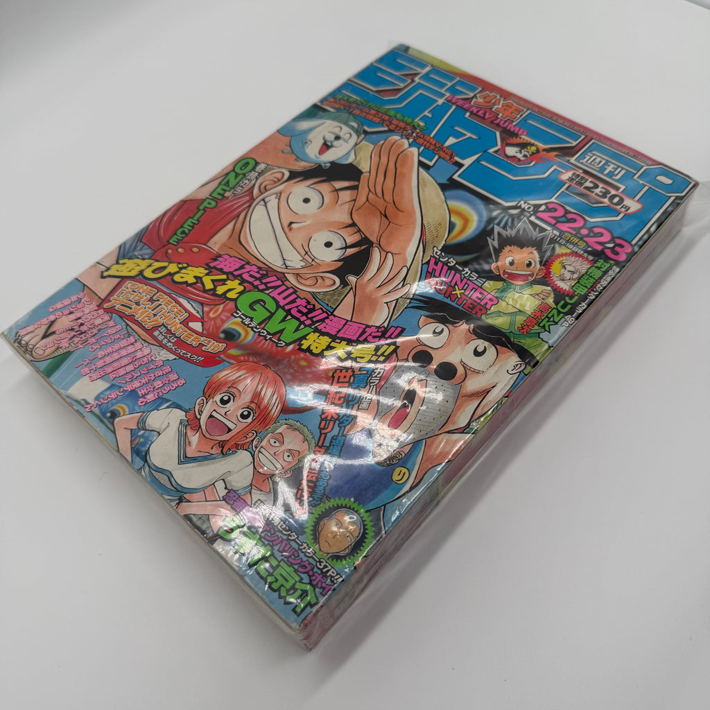Originale Shonen Jump mit One Piece & Hunter x Hunter Cover aus 1998 🔥| Ultra Selten⚠️