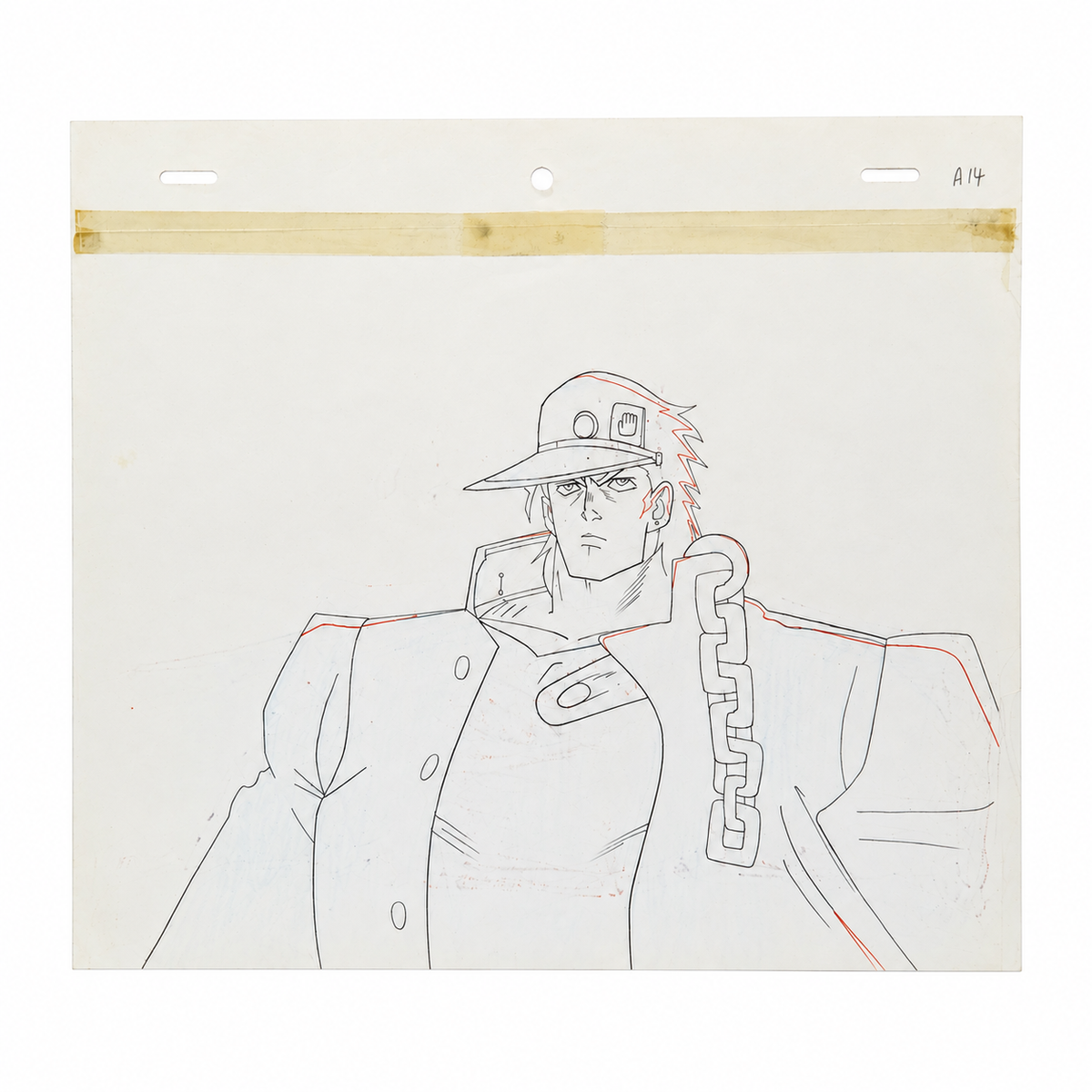 Originale JOJO BIZARRE ADVENTURE Anime Szene aus Japan 🇯🇵 | Jotaro Kujo 🔥 | Ultra Selten‼️