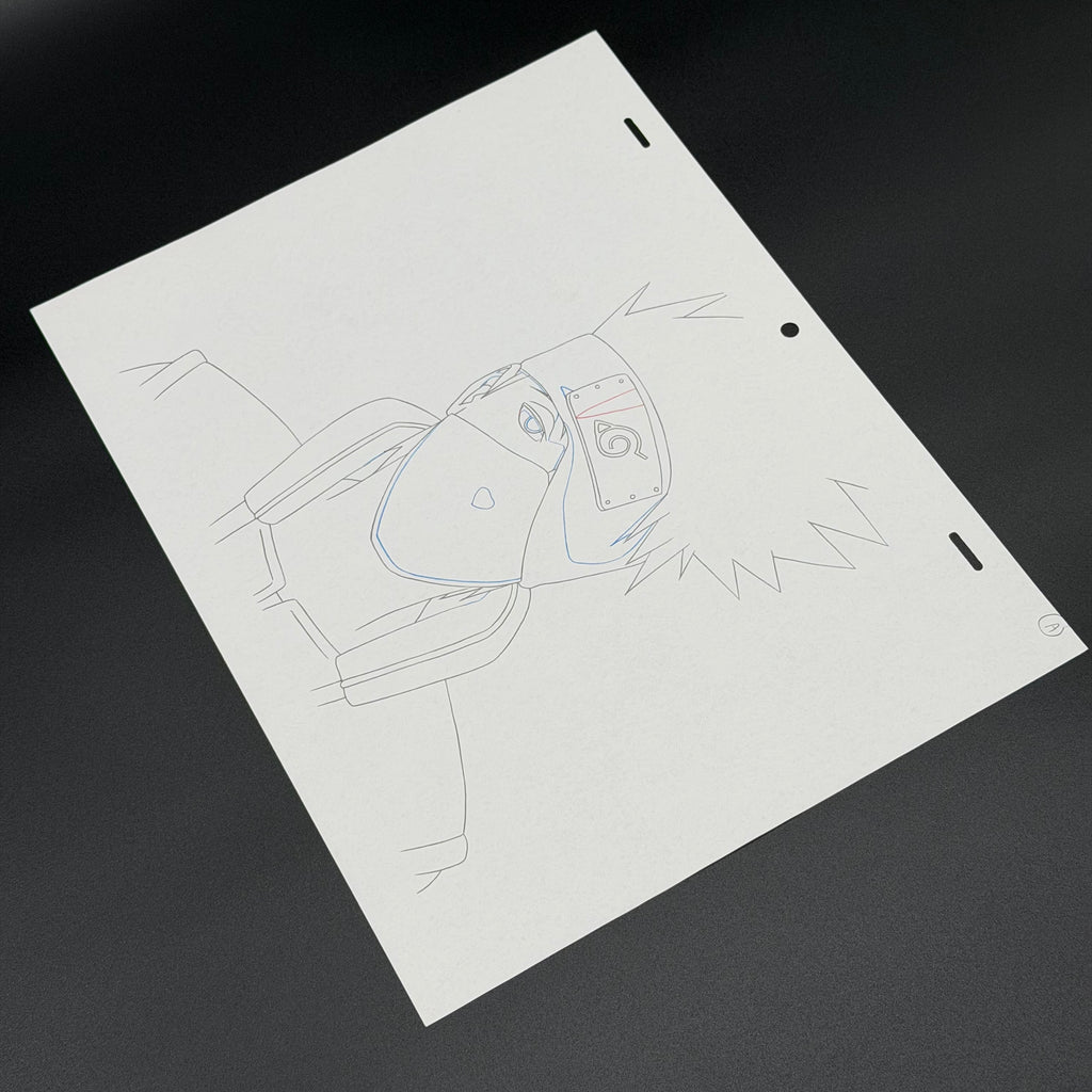 Original Kakashi Anime Szene aus Naruto 🍥| Handgezeichnet aus Japan🇯🇵 | Ultra selten🔥