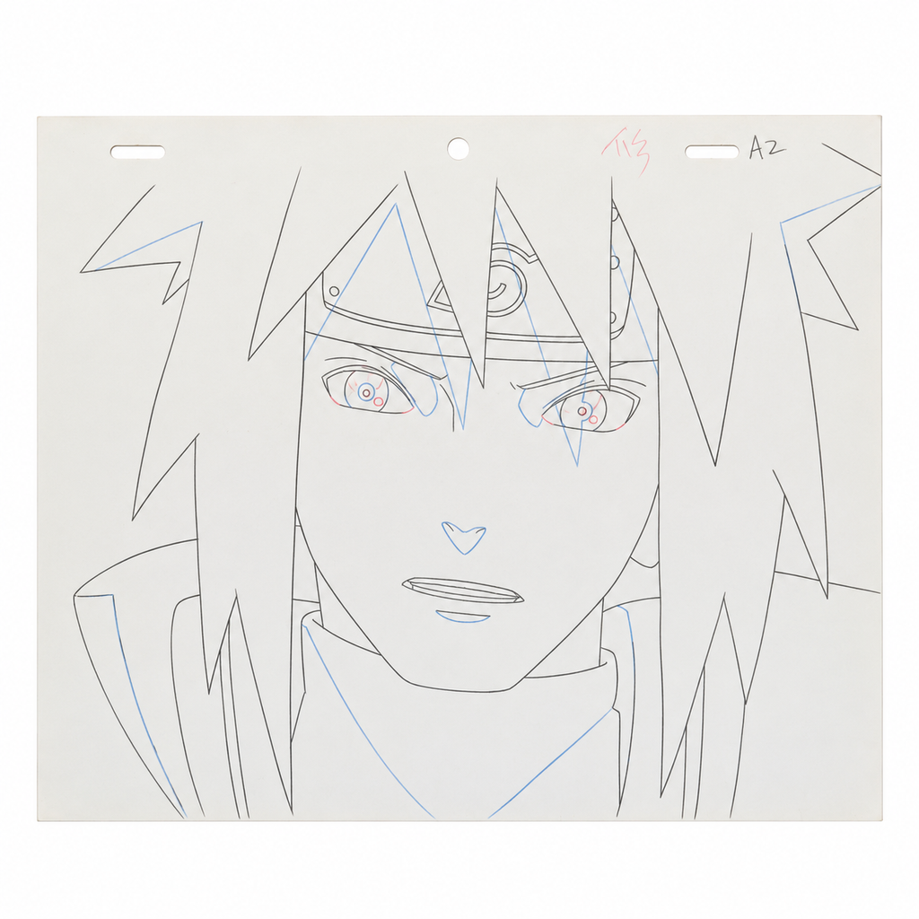 Originale Minato Anime Szene aus dem Anime 🇯🇵 | Narutos Vater | Ultra Selten‼️