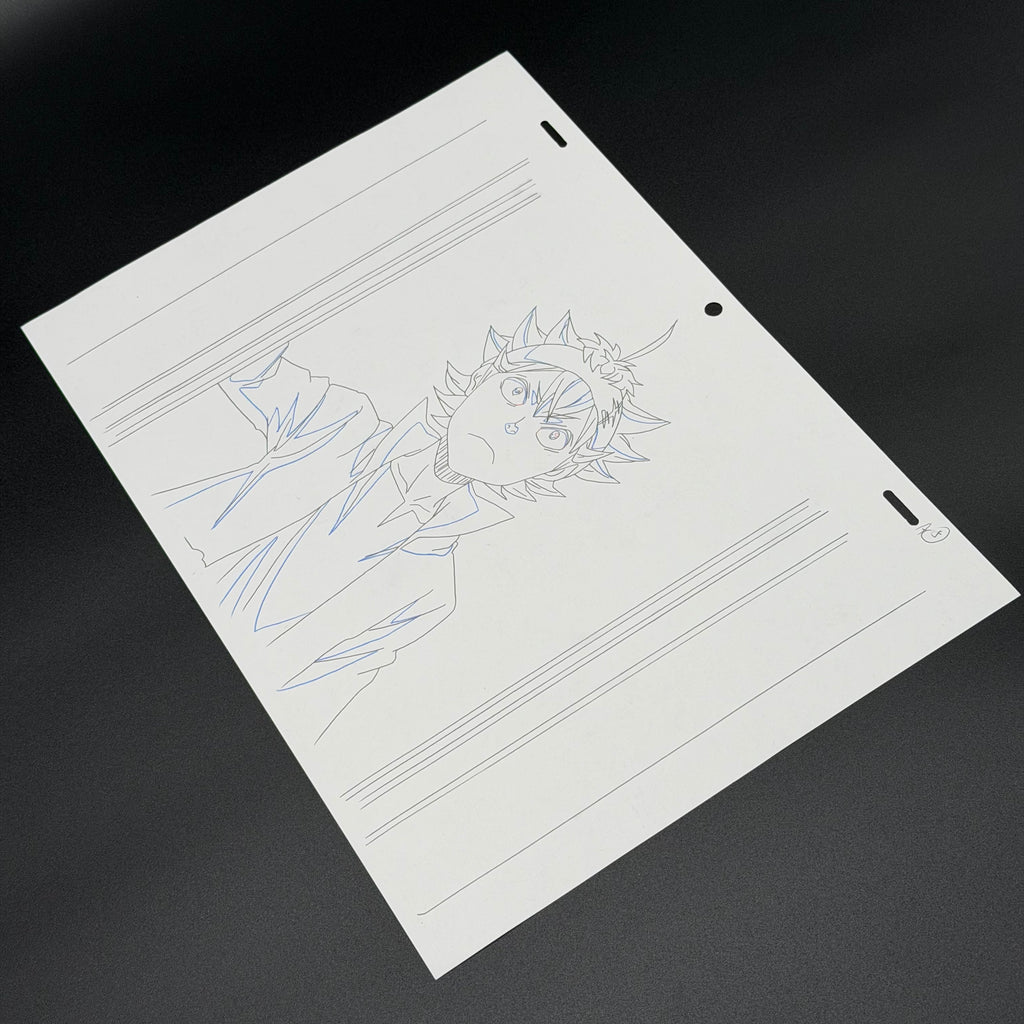 Asta Original Artwork aus Black Clover 🔥 | Handgezeichnete Szene aus dem Anime aus Japan 🇯🇵
