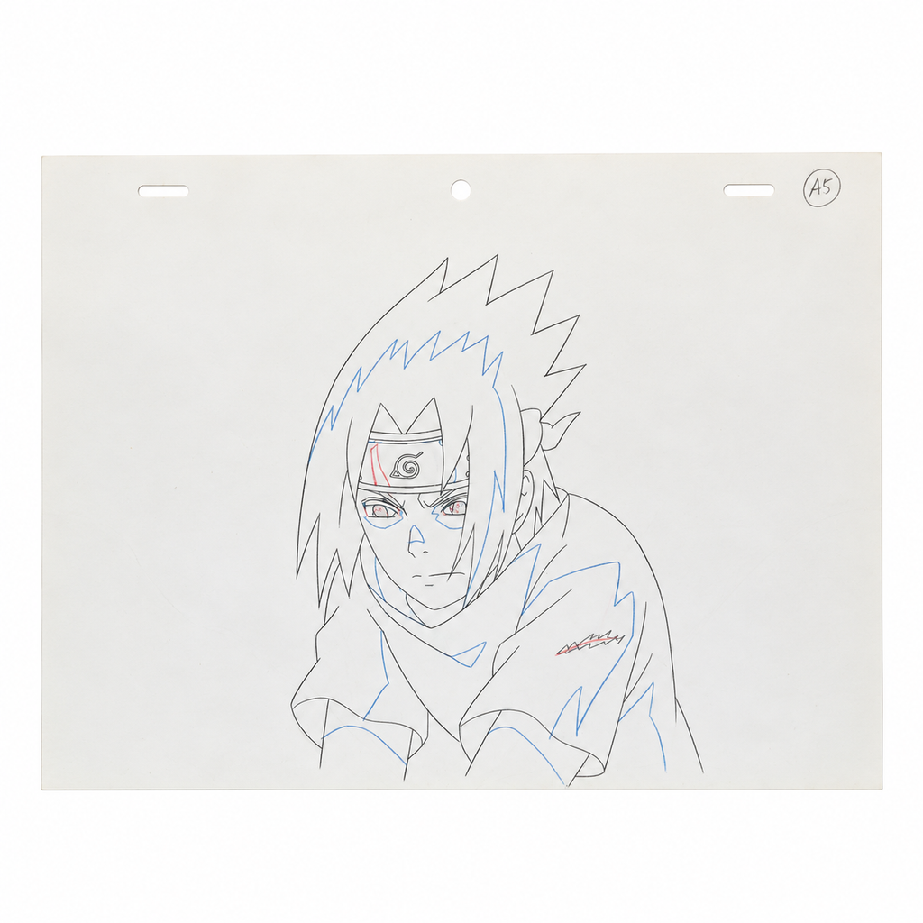 Sasuke setzt Chidori ein 🔥 | Originale Anime Szene aus Naruto Anime 🇯🇵 | Ultra Selten ‼️