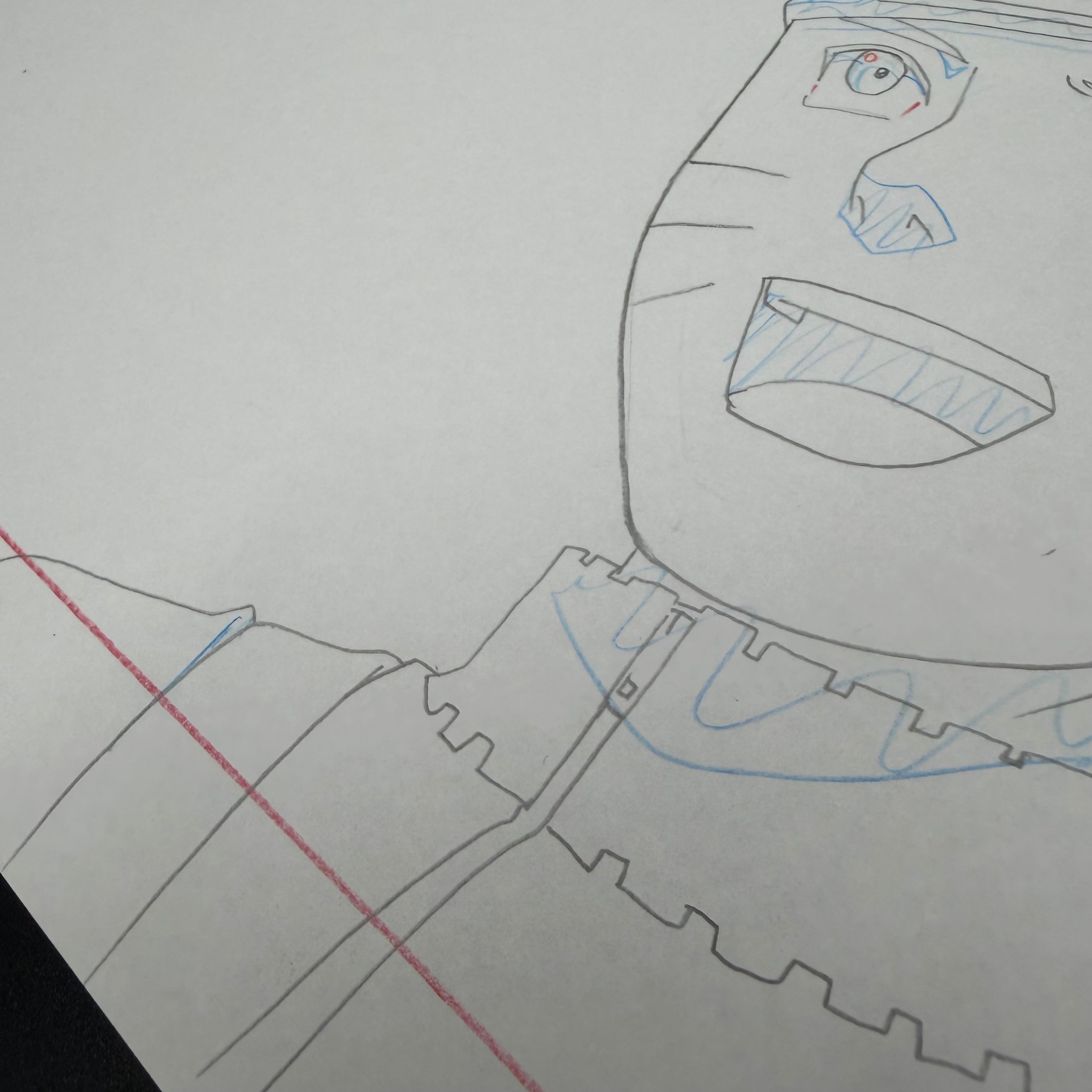 Original Anime Szene Handgezeichnet🇯🇵 | Naruto Uzumaki🌀 | Einzelstück⚠️