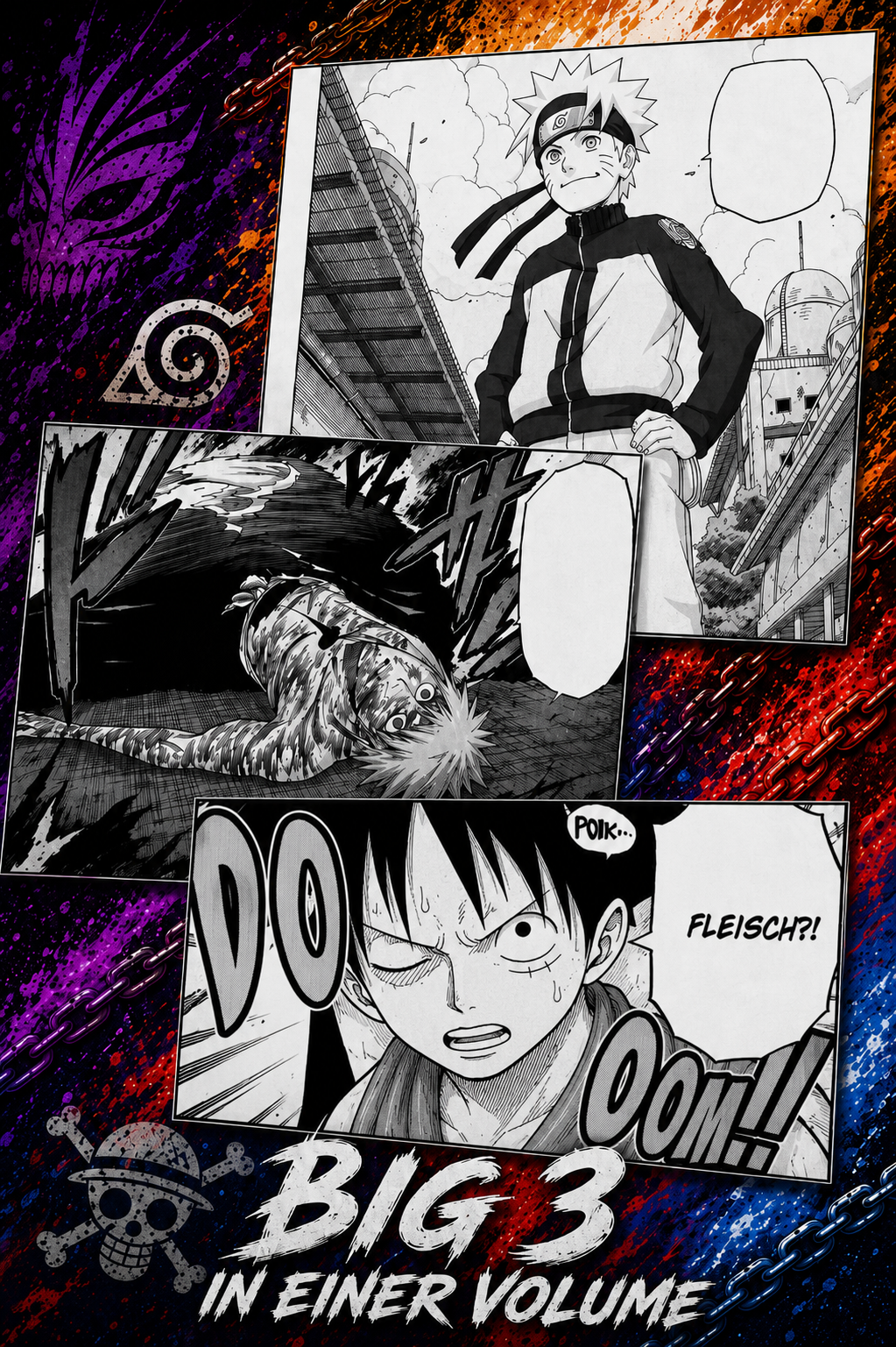 Seltene Shonen Jump 🔥| Big 3 Ära 💯| Sasuke vs. Obito 🩸| Ichigo vs. Grimjaw | Brook vs. Ryuma ⚔️