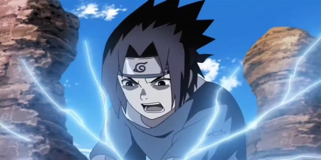 Sasuke setzt Chidori ein 🔥 | Originale Anime Szene aus Naruto Anime 🇯🇵 | Ultra Selten ‼️