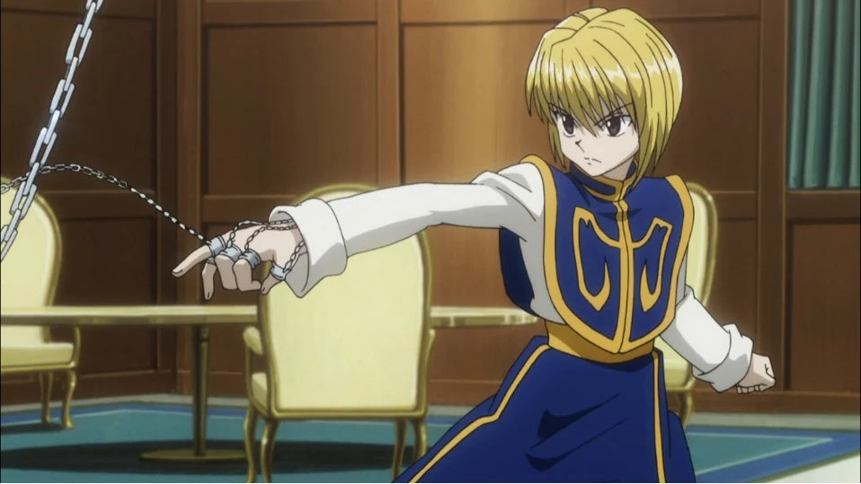 Kurapika ⛓️| Originale Szene aus dem Hunter x Hunter Anime 🩸| Ultra Selten