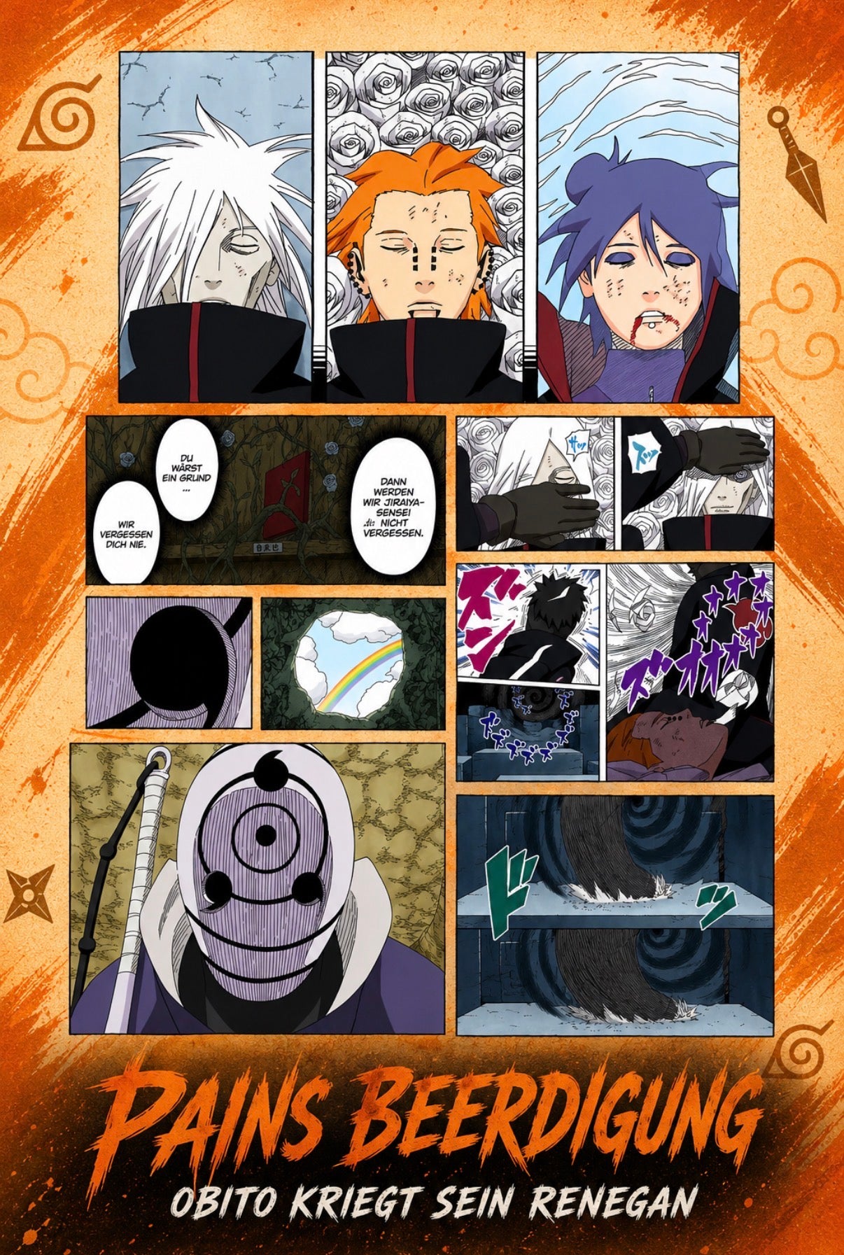 Seltene Shonen Jump | Ichigo vs. Aizen 🔥| Pains beerdigung ✝️| Obito kriegt sein Rinegan ⚠️