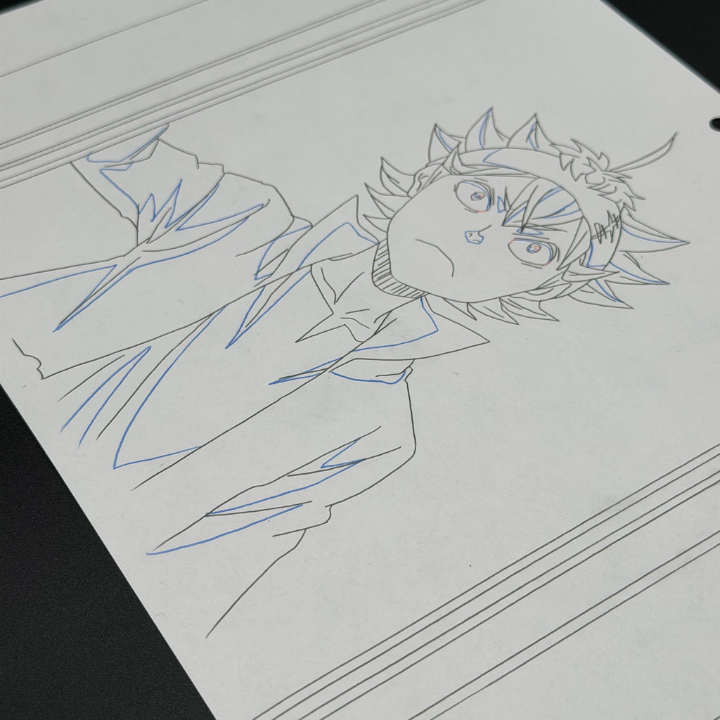 Asta Original Artwork aus Black Clover 🔥 | Handgezeichnete Szene aus dem Anime aus Japan 🇯🇵