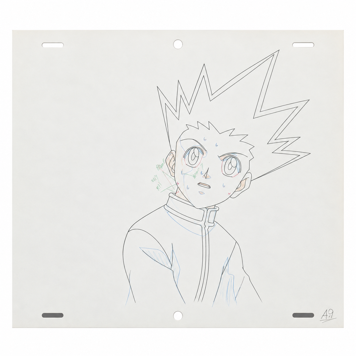 Gon 🎣| Originale Szene aus dem Hunter x Hunter Anime 🇯🇵| Ultra Selten ‼️