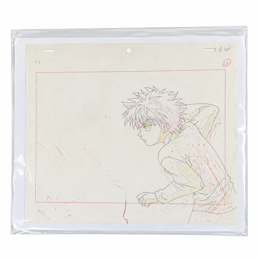 Killua 🩸| Originale Szene aus dem Hunter x Hunter Anime 🚨| Ultra Selten (Killua greift an)