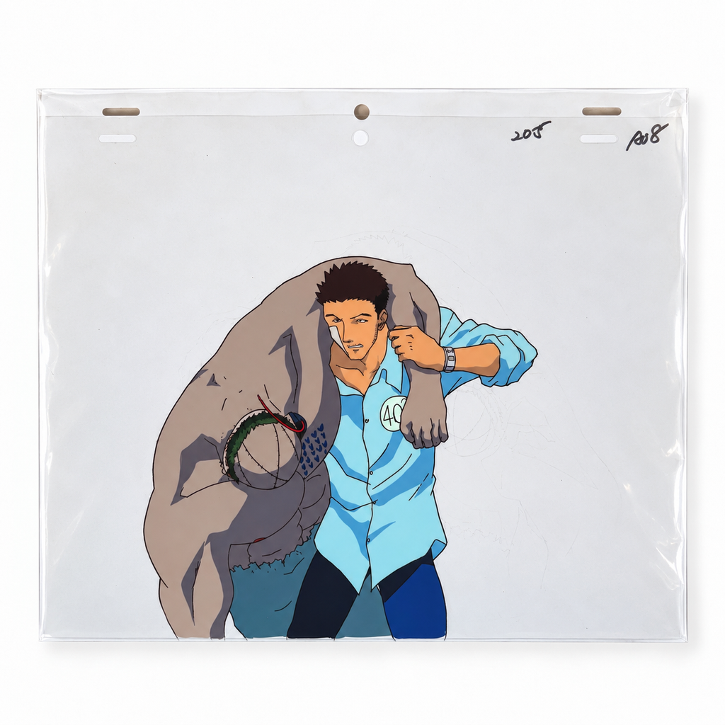Originale Anime Szene aus Hunter x Hunter 🩸 | Leorio im Hunter Exam | aus Japan 🇯🇵