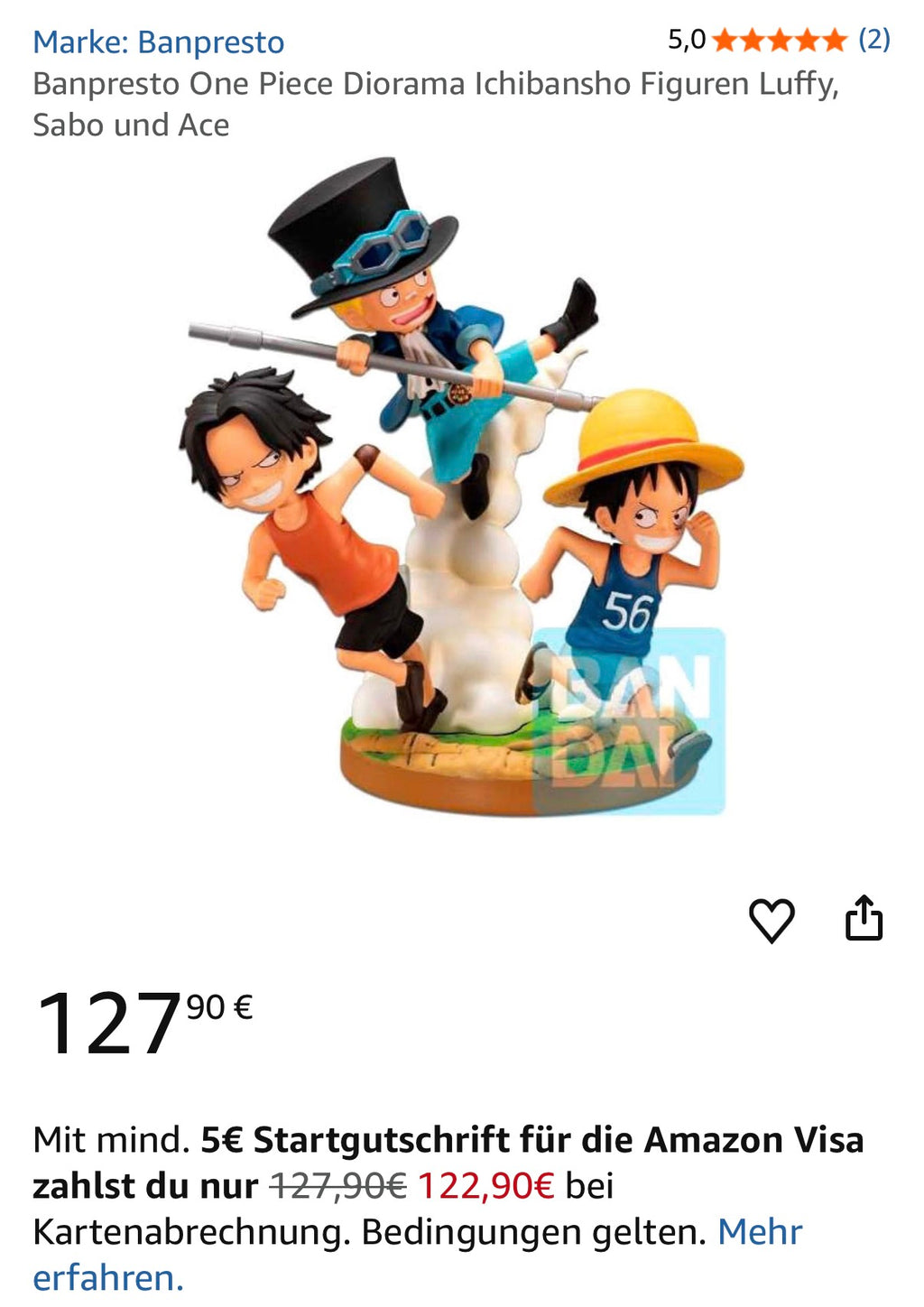 Seltene Luffy, Ace, Sabo Figur 🔥| In Deutschland noch nicht verfügbar 🤯| Billiger als Amazon Vorbesteller Preis in DE🚨