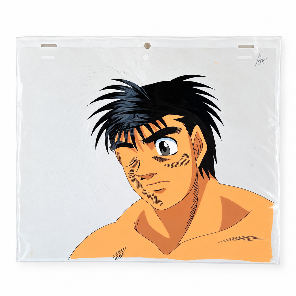 Originale Anime Szene 🎬 handgezeichnet aus Hajime no Ippo 🥊| Ippo im Kampf 🔥| aus Japan 🇯🇵