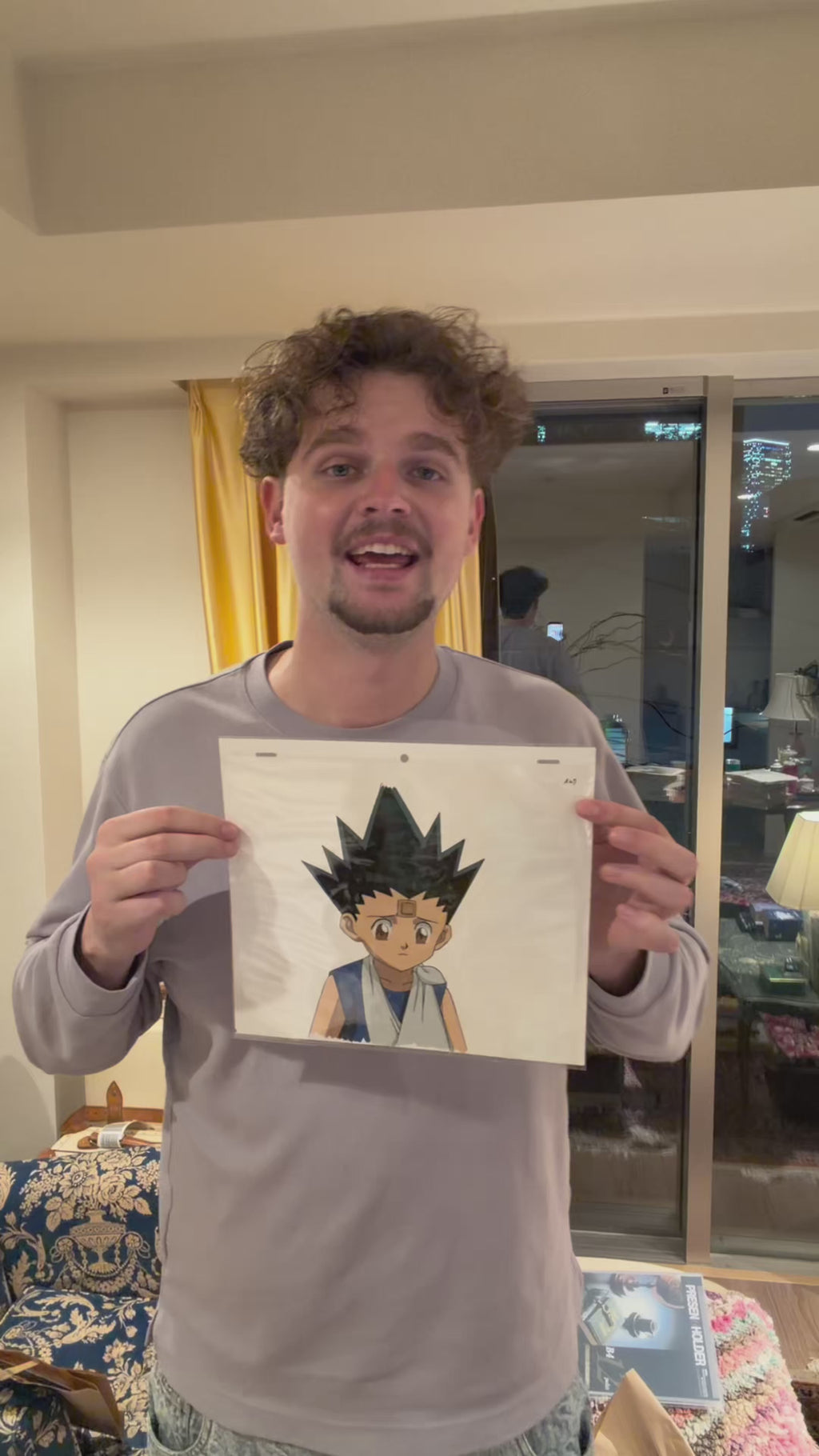 Originale Szene aus dem HUNTER x HUNTER Anime ❎| Gon verletzt und traurig 🎣 | ULTRA SELTEN 🚨| Aus dem Japanischen Anime Studio 🇯🇵