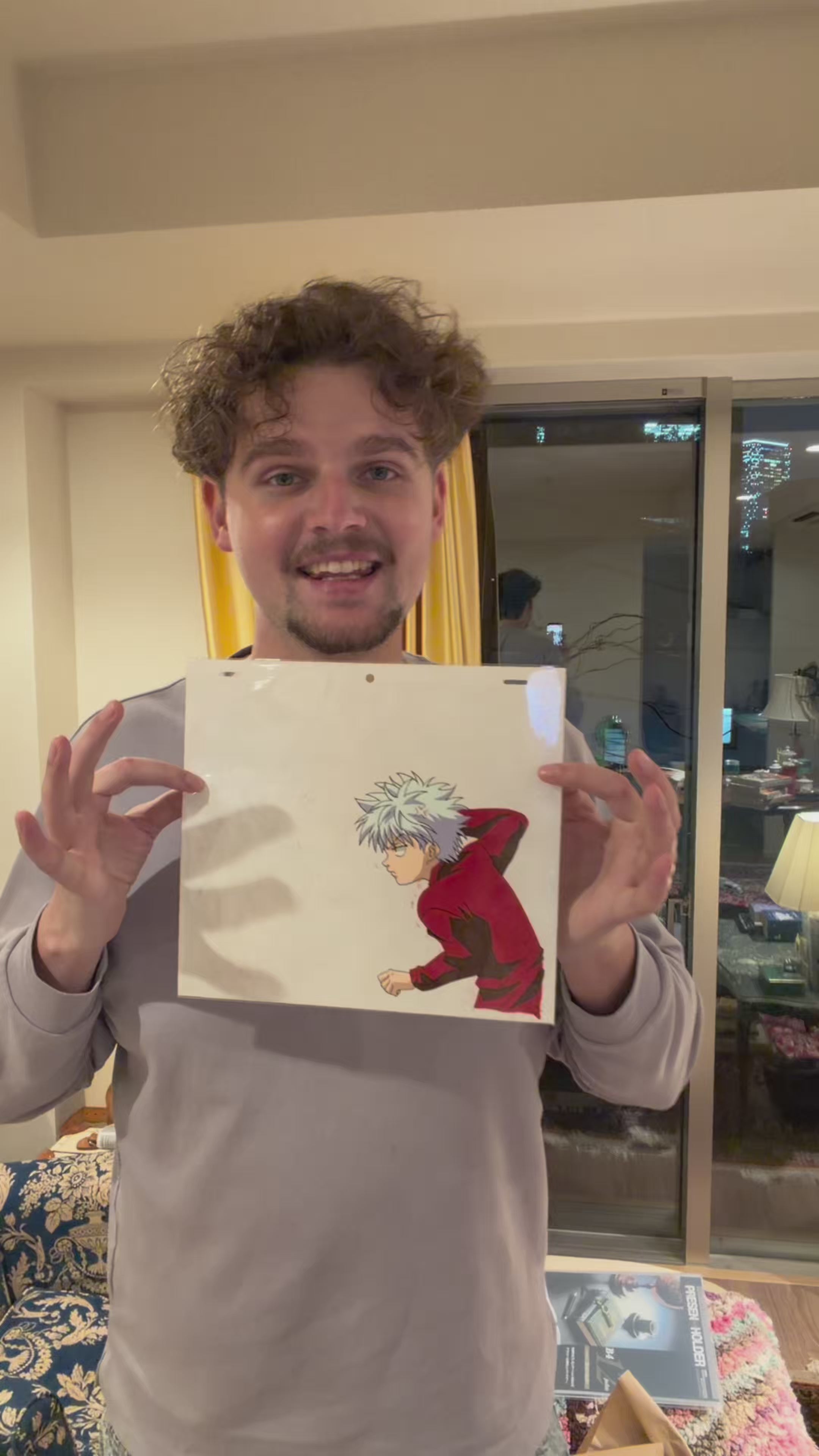 Original Killua Zoldyck Anime Szene aus Hunter x Hunter🔥 | Aus Japan 🇯🇵 | Einzelstück 🚨